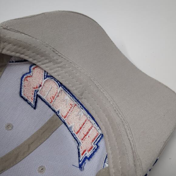 Summit Racing Equipment Strapback Baseball Hat Beige One Size Embroidered - Picture 8 of 9